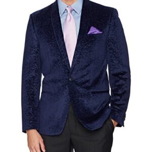 Men's Two Button Slim Fit Paisley Sportcoat