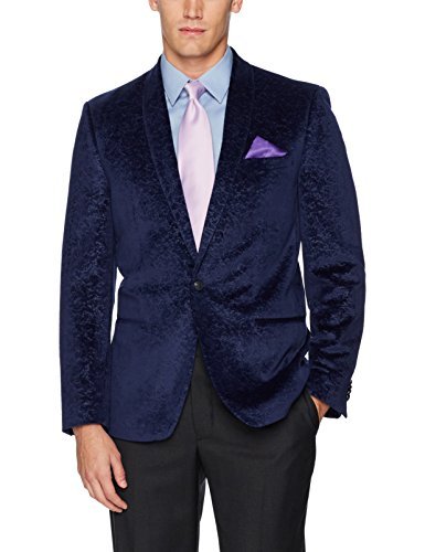 Men's Two Button Slim Fit Paisley Sportcoat