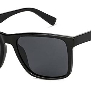 Vincent Chase Eyewear By | Full Rim Wayfarer Branded Latest and Stylish Sunglasses | Polarized and 100% UV Protected | Men & Women | Large | VC S13973-Pack of 1