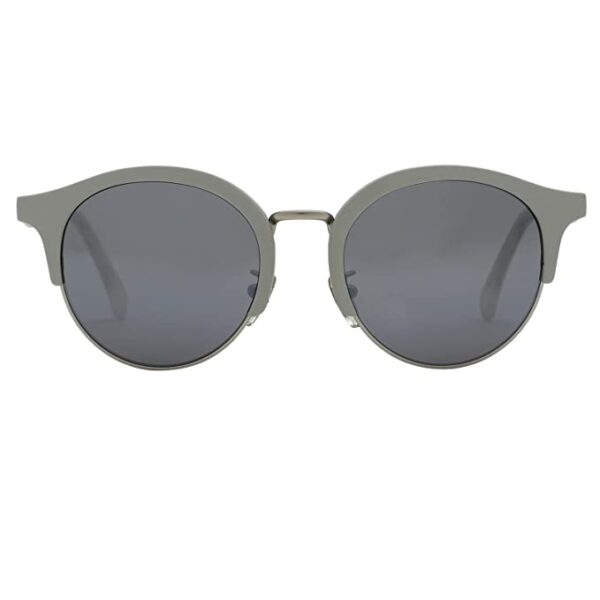 Jeans Mirrored Round Unisex Sunglasses - ( CKJ 825AF 007 51 S |51| Silver Color Lens ) - Image 2