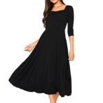 ILLI LONDON Women's A-LINE MIDI & Maxi Dress