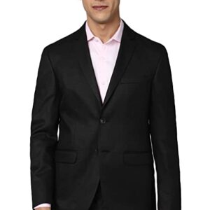Men's Black Blazer Regular (PIBZSNSPB91337 40)