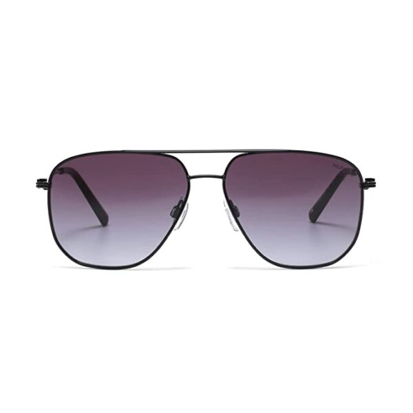 Men's Square Sunglasses Grey Frame, Grey Lens (Large) - Pack of 1 - Image 2
