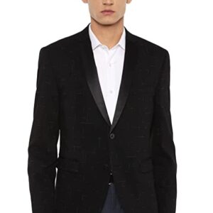 Men's Classic Blazer (VDBZESKFU17337_Black_40)