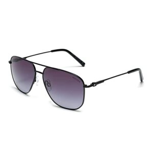 Men's Square Sunglasses Grey Frame, Grey Lens (Large) - Pack of 1