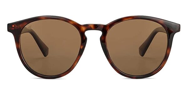 Vincent Chase Eyewear By  | Full Rim Round Branded Latest and Stylish Sunglasses | Polarized and 100% UV Protected | Men & Women | Large | VC S13972-Pack of 1 - Image 2