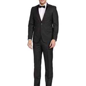 Men's Peak Lapel Regular Fit Suit