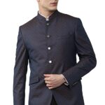 Men's Slim Blazer (VHBZCSLFR20524_Navy_40)