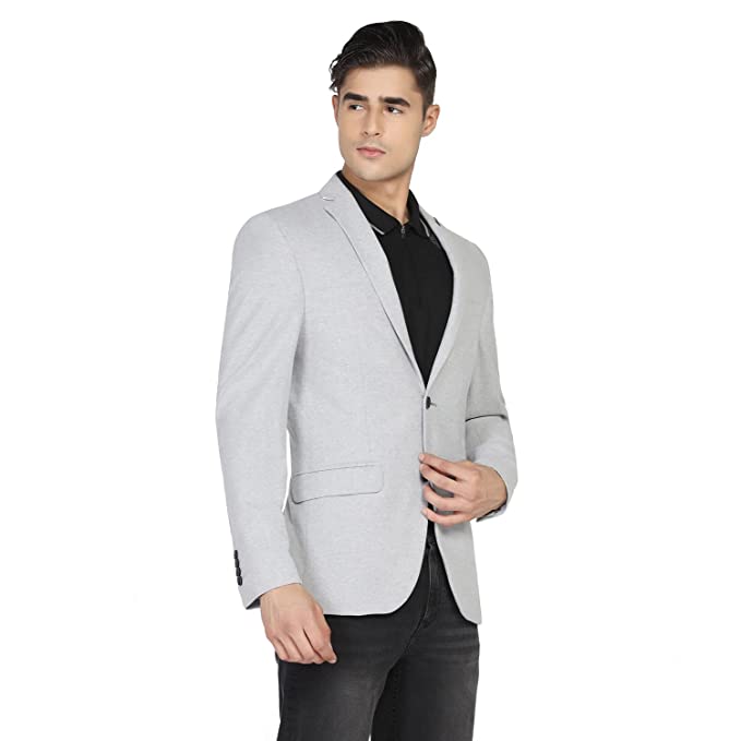 Men's Casual Notch Lapel Slim Fit Blazer-EJ-SO-BEN2 - Image 2
