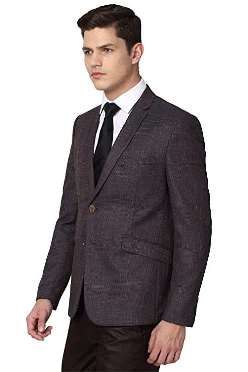 Men's Grey Blazer Regular - Image 2