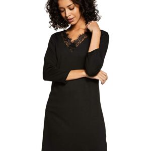 Women's Synthetic A-Line Knee-Length Dress