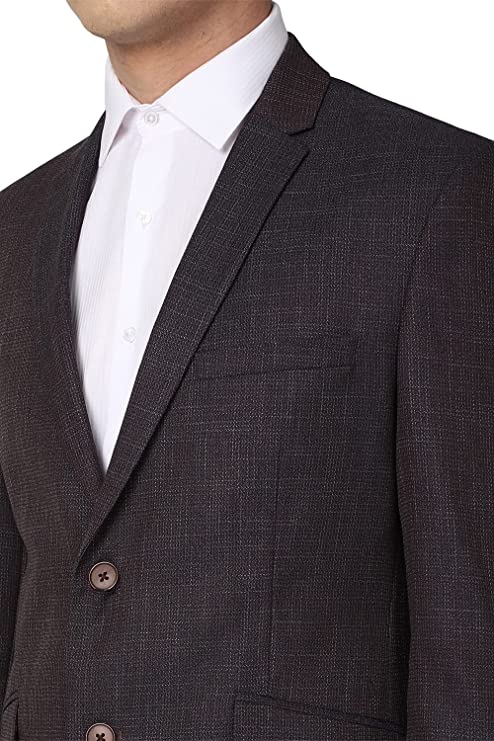 Men's Grey Blazer Regular - Image 3
