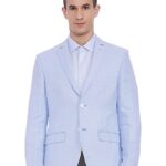 ASSN. Men's Notch Lapel Slim Blazer